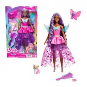 Barbie A Touch Of Magic Brooklyn Doll With Fairytale Outfit And Two Pets HLC33