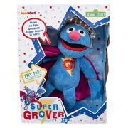 Sesame Street Super Grover Talking Plush