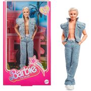 Barbie the Movie Collectible Ken Doll Wearing Denim Matching Set HRF27
