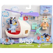 Bluey Figure & Vehicle Bingo Helicopter Pack