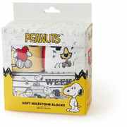 Peanuts Snoopy Soft Milestone Blocks