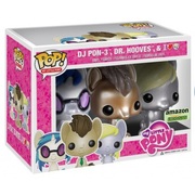 Funko POP My Little Pony DJ PON-3, Dr. Hooves & Derpy Hooves 3-Pack (damaged box)