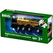 Brio World Mighty Gold Action Locomotive Train 1pc 33630