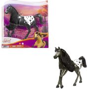 DreamWorks Spirit Untamed Herd Horse Black Pinto Figure