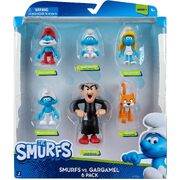The Smurfs Vs. Gargamel 6 Figure Multipack