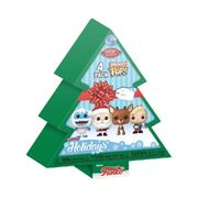 Funko Pocket Pop Rudolph Tree Holiday 4 Pack Box Set