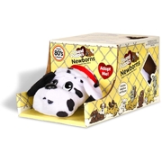 Pound Puppies Newborns Plush White and Black Spots