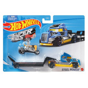 Hot Wheels 1:64 Super Rigs Vehicle- Steel Power