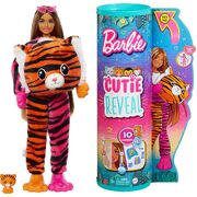 Barbie Cutie Reveal Jungle Series Tiger Doll