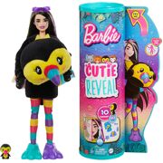 Barbie Cutie Reveal Jungle Series Toucan Doll