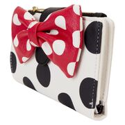 Loungefly Disney Minnie Rocks The Dots Faux Leather Flap Wallet