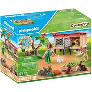 Playmobil Country Rabbit Hutch 41pc 71252