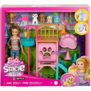 Barbie And Stacie To the Rescue Puppy Playground Playset With Doll HRM10