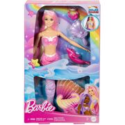 Barbie Malibu Mermaid Doll with Water-Activated Colour Change Feature HRP97
