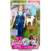 Barbie 65th Anniversary Careers Farm Vet Doll & Accessories