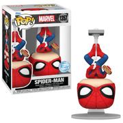 Funko Pop Marvel Spider-Man with Hot Dog #1357 Vinyl Figure