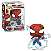 Funko Pop Marvel Gamer Verse Spider-Man 2 Peter Parker Advanced Suit 2.0 #971