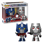 Funko POP Transformers Optimus Prime & Megatron Metallic 2 Pack Vinyl Figure