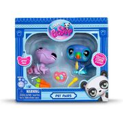 Littlest Pet Shop Pet Pairs with Virtual Code Toucan #31 and Chameleon #27