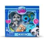 Littlest Pet Shop Pet Pairs with Virtual Code Dog #20 and Fish #24