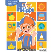 Blippi - My Busy Books with 10 license figurines