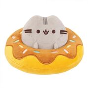 Pusheen The Cat Plush Chocolate Donut 