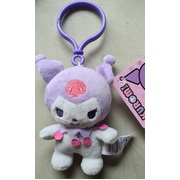 Sanrio Hello Kitty Bag Tag 15cm - Kuromi Purple