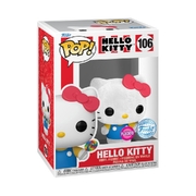 Funko Pop Hello Kitty (with Lollipop) FLOCKED #106 Vinyl Figure