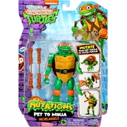 Tales of Teenage Mutant Ninja Turtles: Mutations Deluxe 5.5??Michelangelo Pet to Ninja Figure