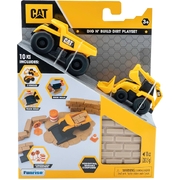 CAT Construction Little Machines Dig N' Build Dirt Playset - 2 Pack