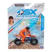 SX Supercross True Metal Aaron Plessinger 1:24 Motorcycle Figure