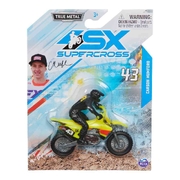 SX Supercross True Metal Carson Mumford 1:24 Motorcycle Figure