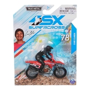 SX Supercross True Metal Cade Clason 1:24 Motorcycle Figure