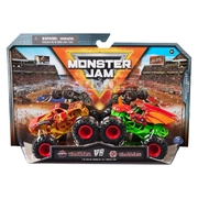 Monster Jam Bakugan Dragonoid vs Bakugan Dragonoid 1:64 Diecast Truck 2 Pack