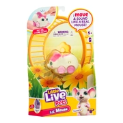 Little Live Pets Mouse Single Pack Interactive Pet - Sweetie
