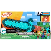 Nerf Minecraft Diamond Sword Dart Blaster
