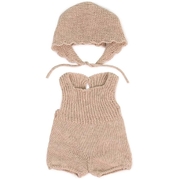 Miniland Doll Clothes Knitted Doll Outfit Romper 38cm 31688