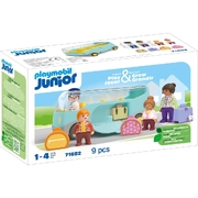 Playmobil JUNIOR: Airport Shuttle Bus 9pc 71682