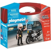 Playmobil City Action Police Carry Case 13pc 5648
