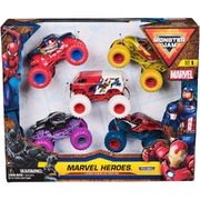 Monster Jam 1:64 Marvel 5 Pack