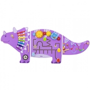 Viga Wooden Triceratops Wall Game Educational, Motor skills, Activities Toy
