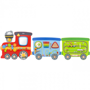 Viga Wooden Train Wall Game - Educational, Motor skills, Activities Toy
