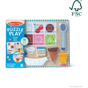 Melissa & Doug Wooden Puzzle Play Ice Cream Magnetic 