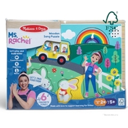 Melissa & Doug Ms. Rachel Wooden Song Puzzle – 6 Pieces