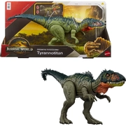Jurassic World Rebirth Gigantic Thrashers Tyrannotitian  Dinosaur Figure Toy