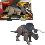 Jurassic World Rebirth Wild Roar Nasutoceratops Dinosaur Toy