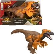 Jurassic World Rebirth Wild Roar Utahraptor Dinosaur Toy
