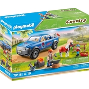 Playmobil Country Mobile Farrier Set With Horse and Accessories 51pc 70518