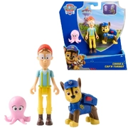 Paw Patrol Chase & Cap'n Turbot Story Figure set