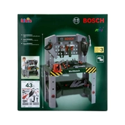 Bosch Mini Workbench Deluxe with Mechanical Drill Pretend Play Toy